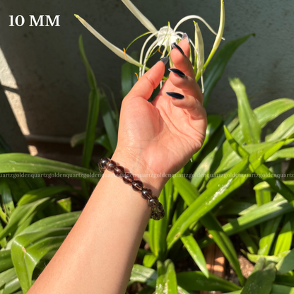 Smoky Quartz Bracelet - Golden Quartz 