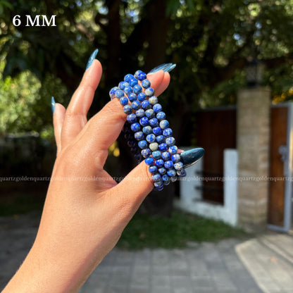 Lapis Lazuli Bracelet - Golden Quartz 