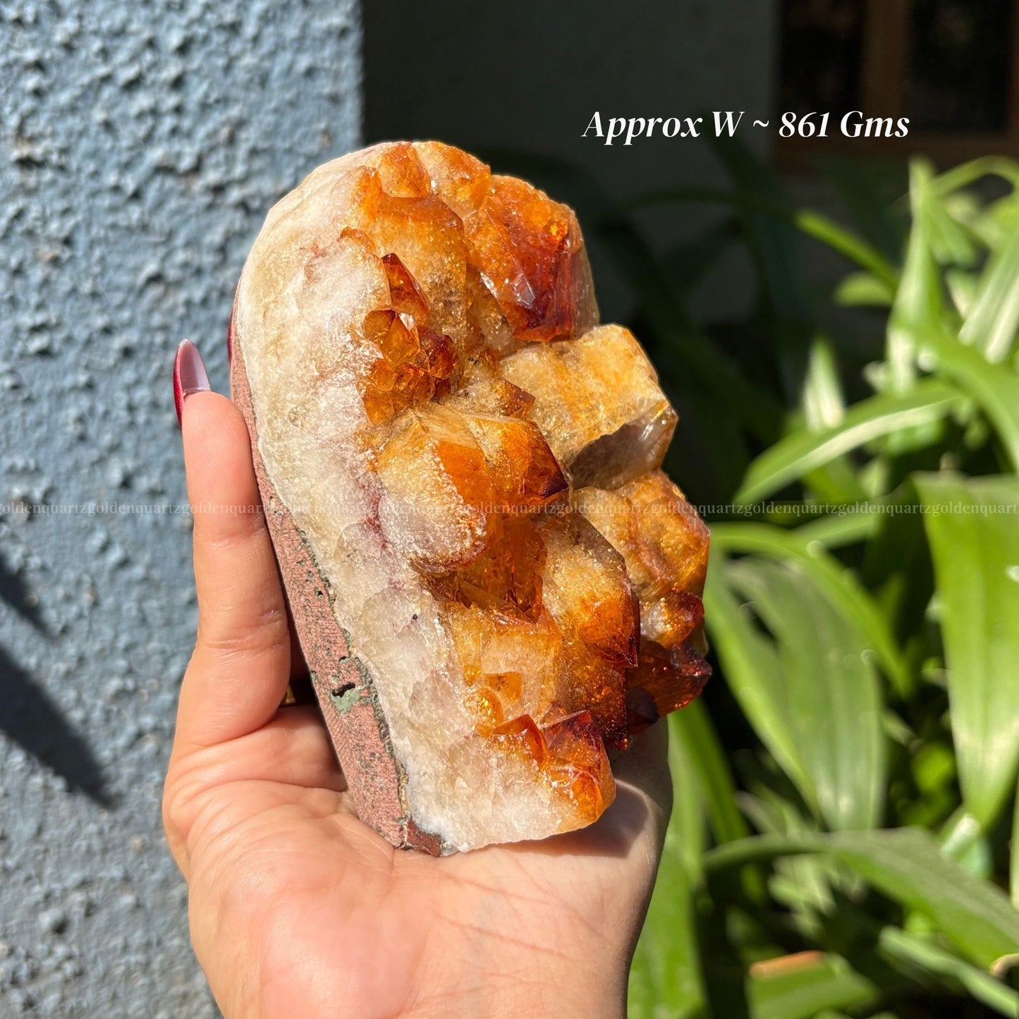 Citrine Cluster/ Geode