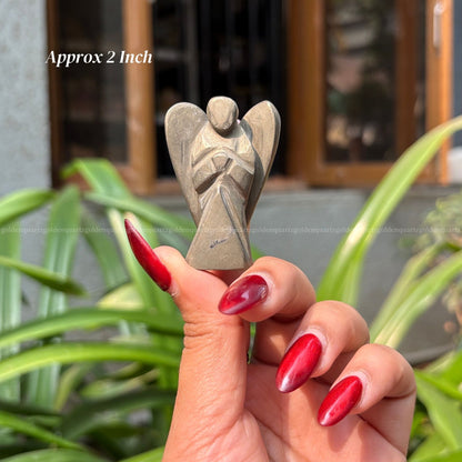 Pyrite Angel - Golden Quartz 