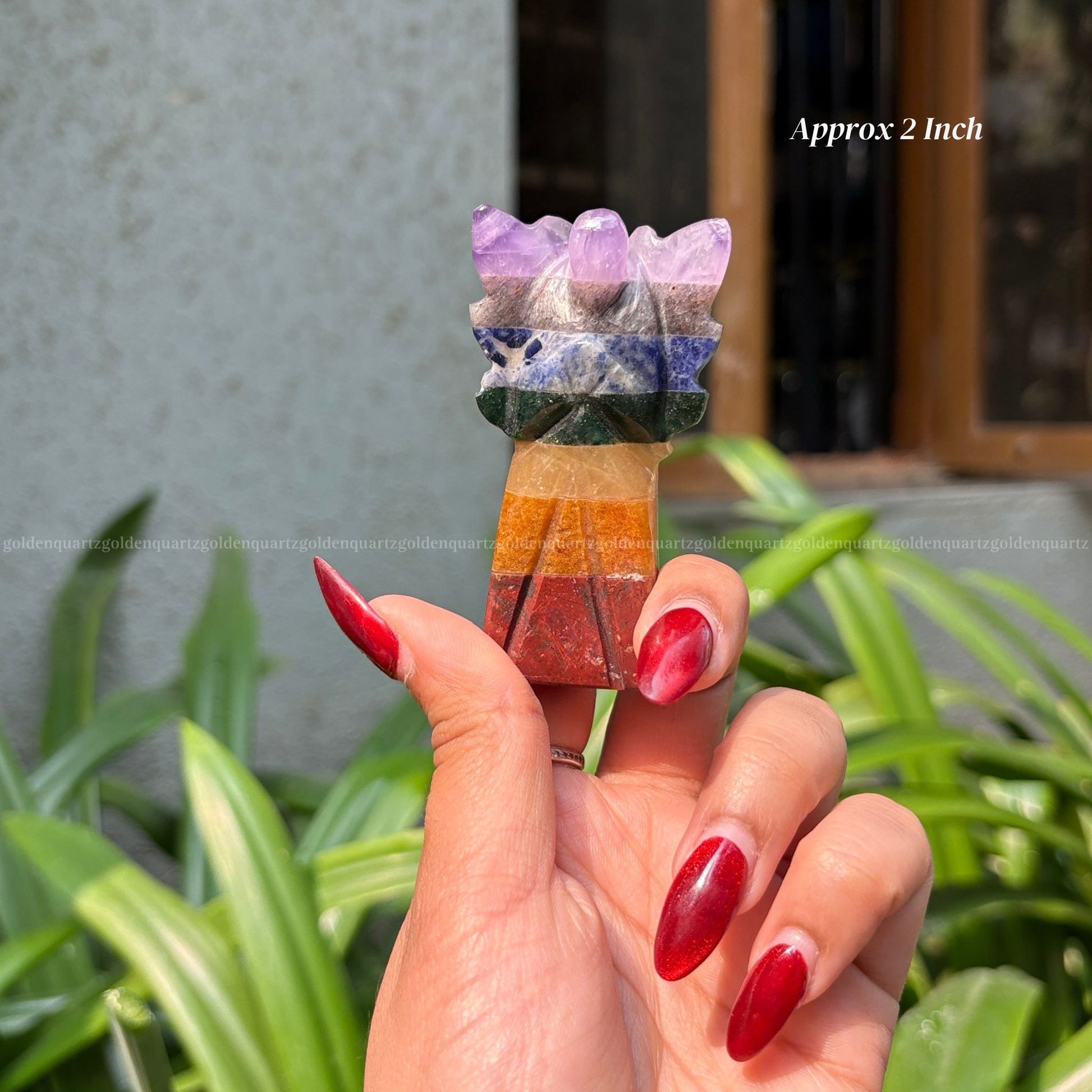 7 Seven Chakra Archangel - Golden Quartz 