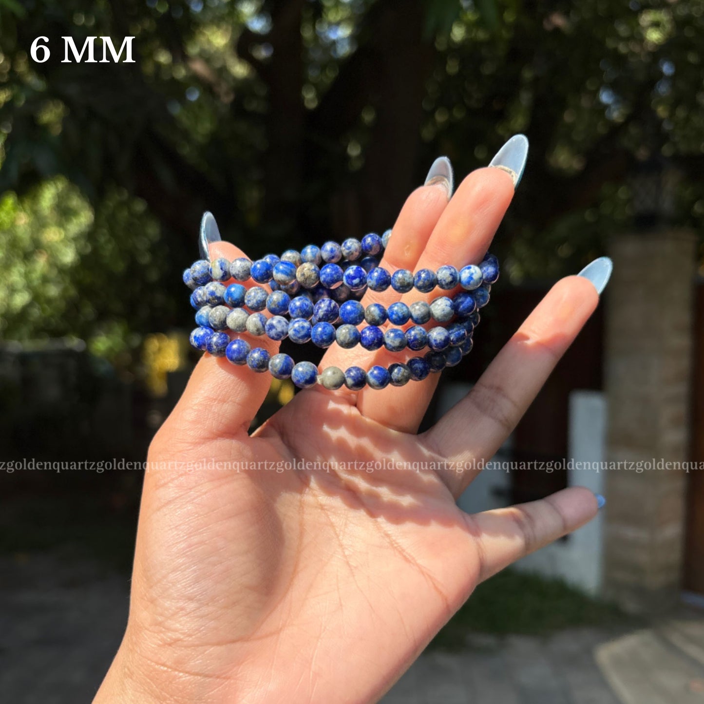 Lapis Lazuli Bracelet - Golden Quartz 