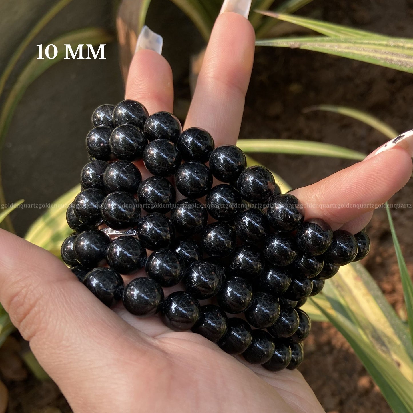 Black Tourmaline Bracelet For Protection