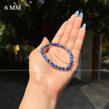 Lapis Lazuli Bracelet - Golden Quartz 