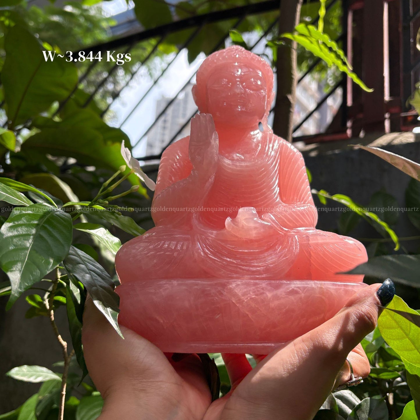 Rose Quartz Buddha – Love, Peace & Emotional Healing