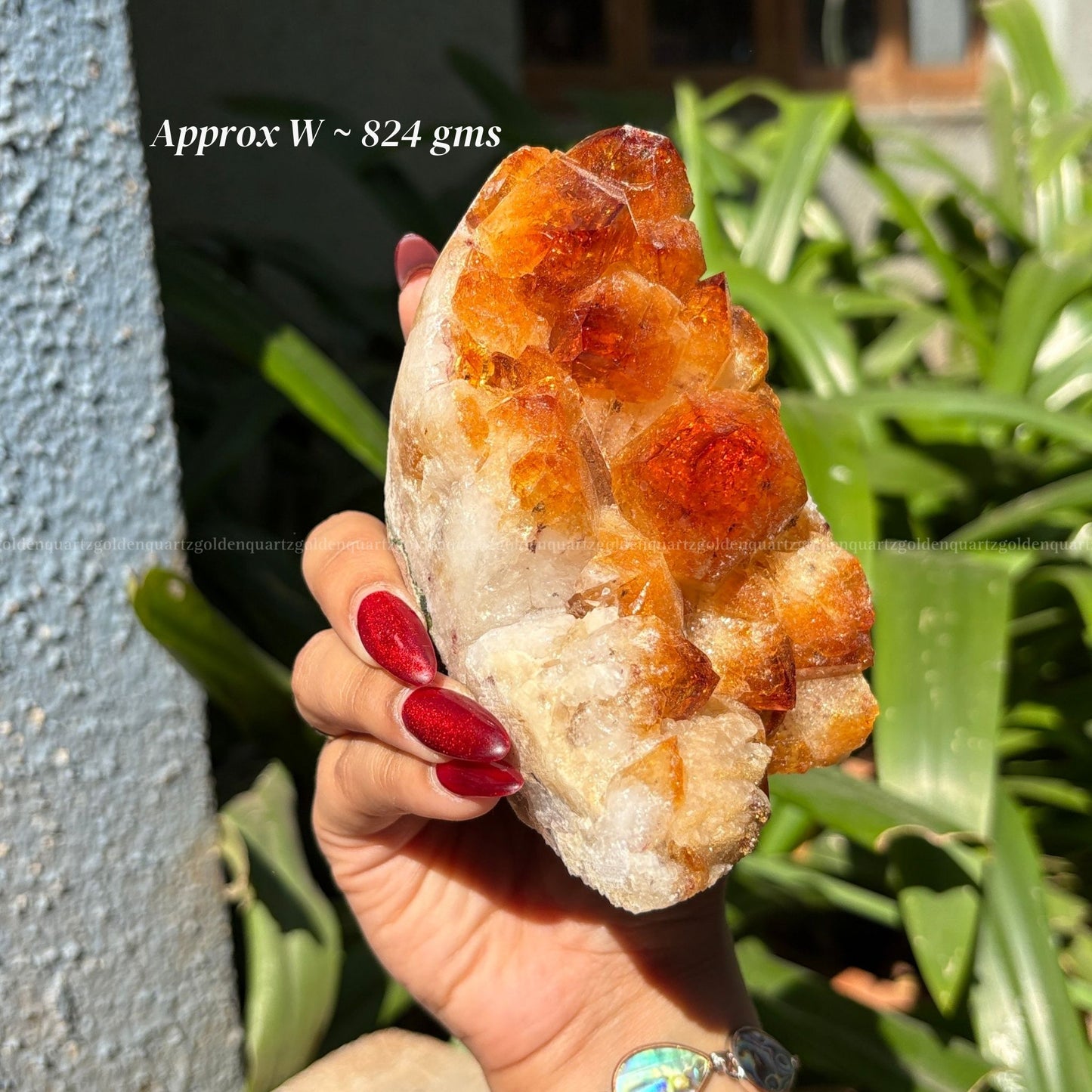 Citrine Cluster/ Geode