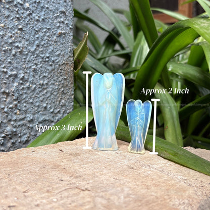 Opalite Angel - Golden Quartz 