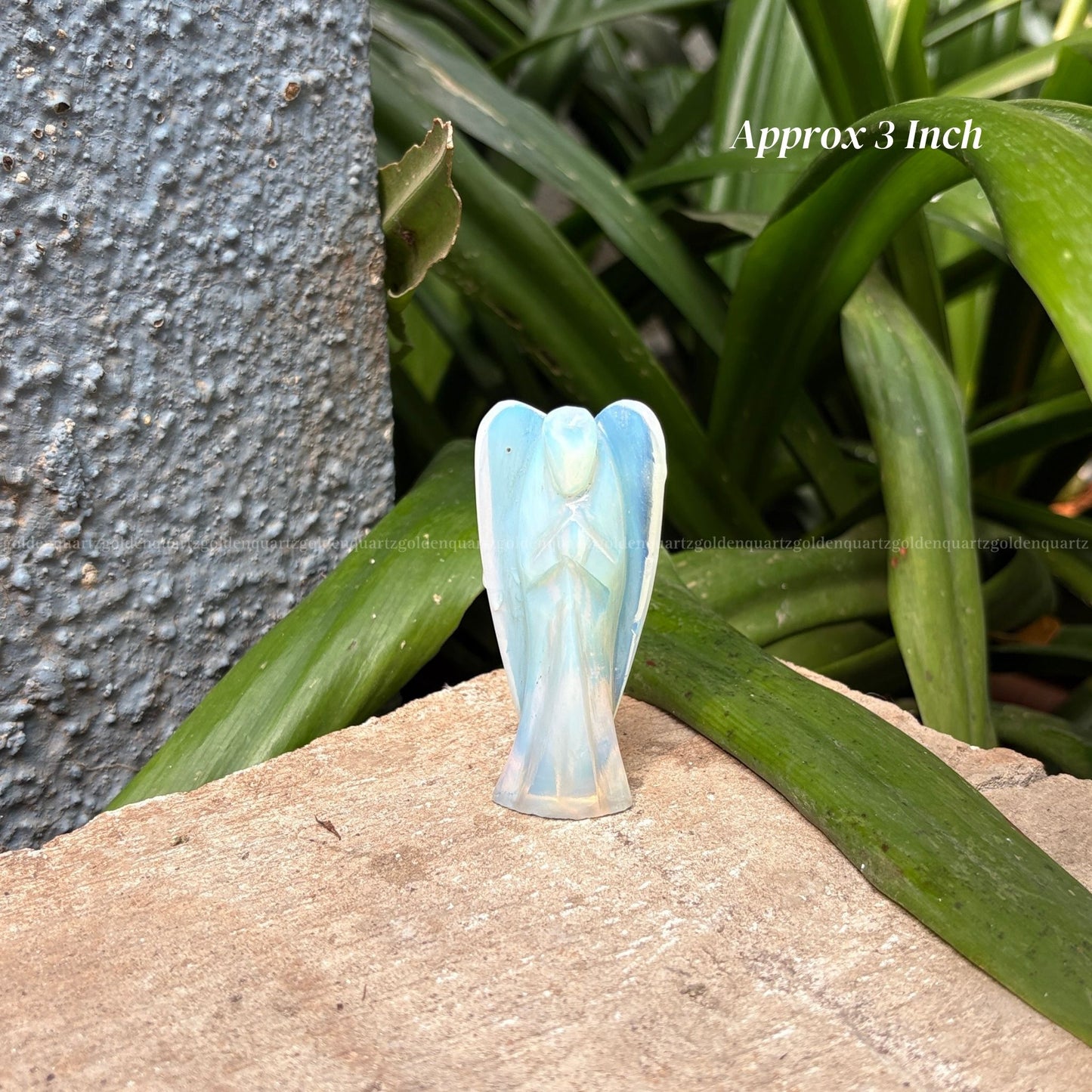Opalite Angel - Golden Quartz 