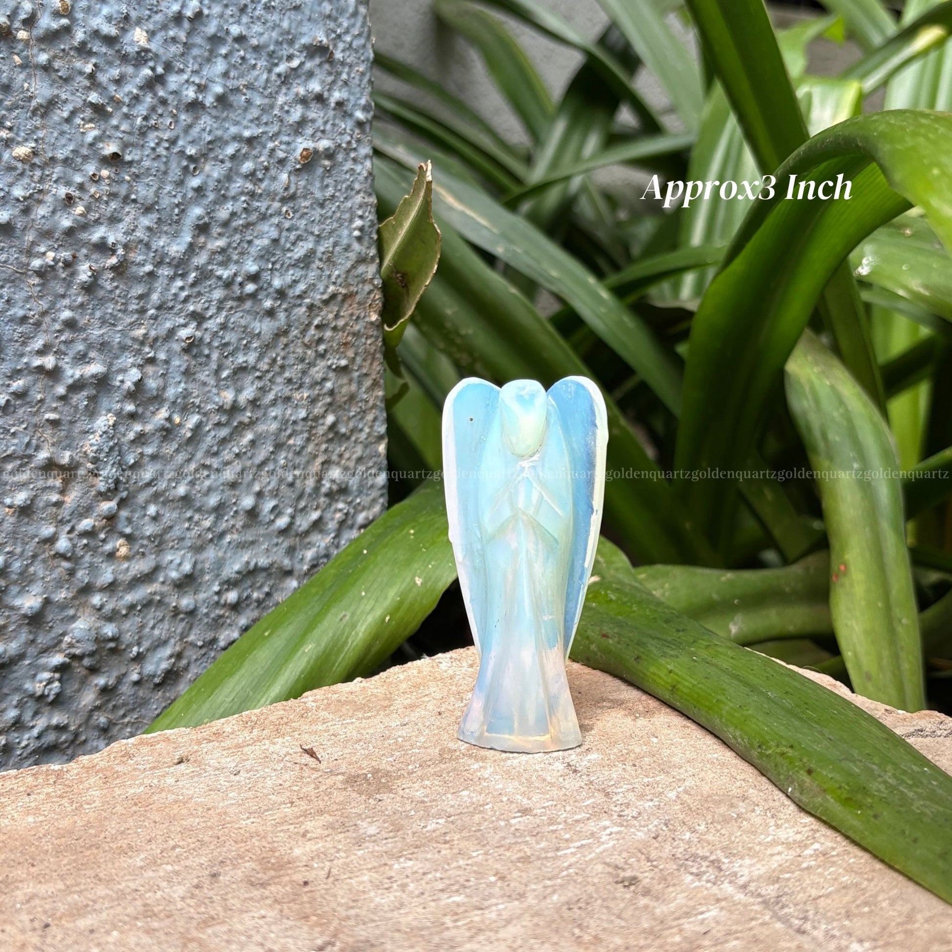 Opalite Angel - Golden Quartz 