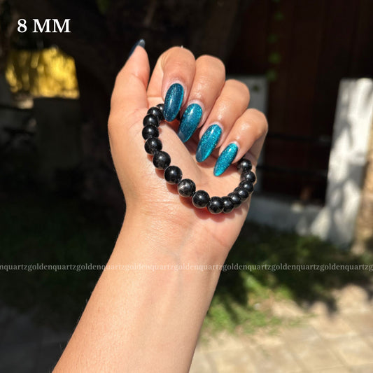 APACHE TEAR BRACELET - Golden Quartz 