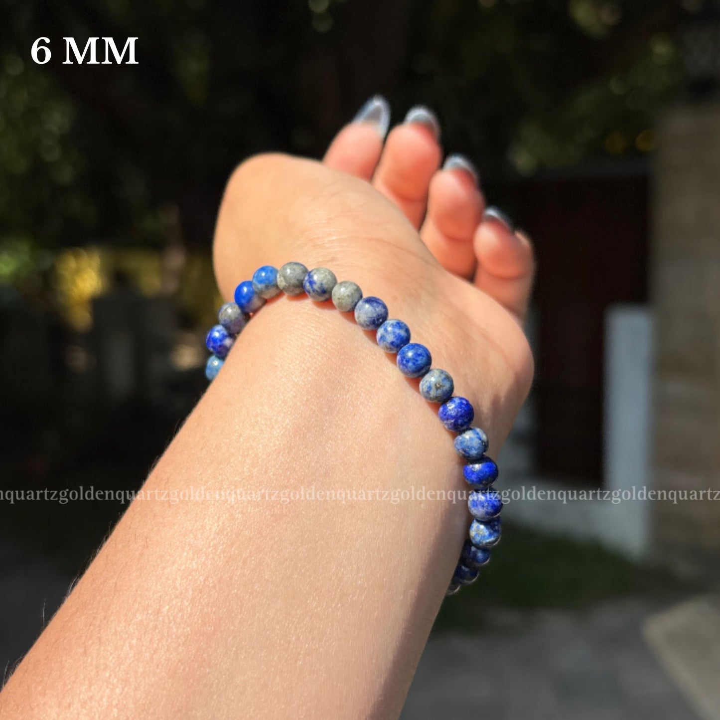 Lapis Lazuli Bracelet - Golden Quartz 