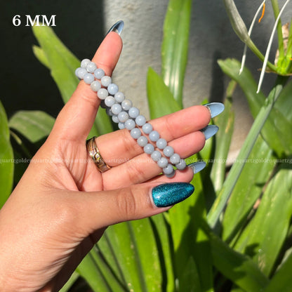 ANGELITE BRACELET - Golden Quartz 