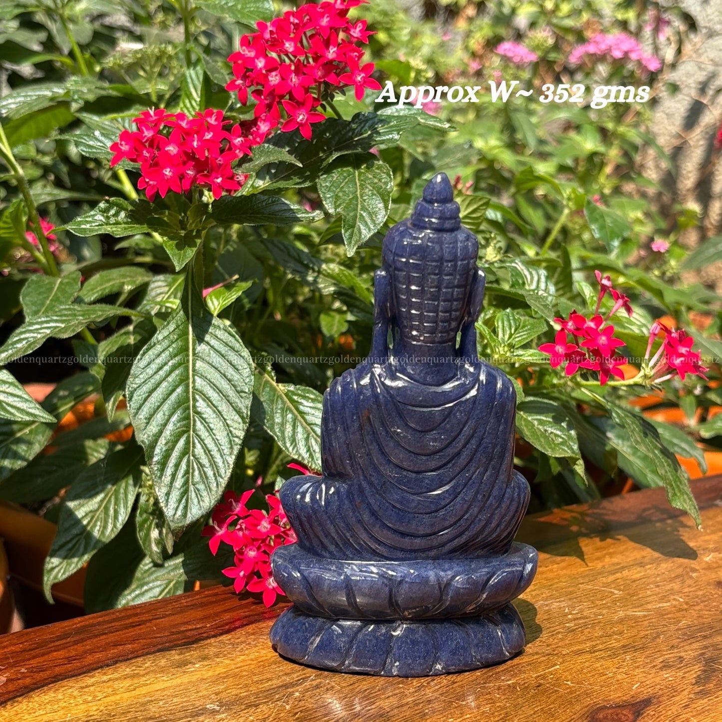 Sodalite Buddha for Wisdom, Peace & Mental Clarity