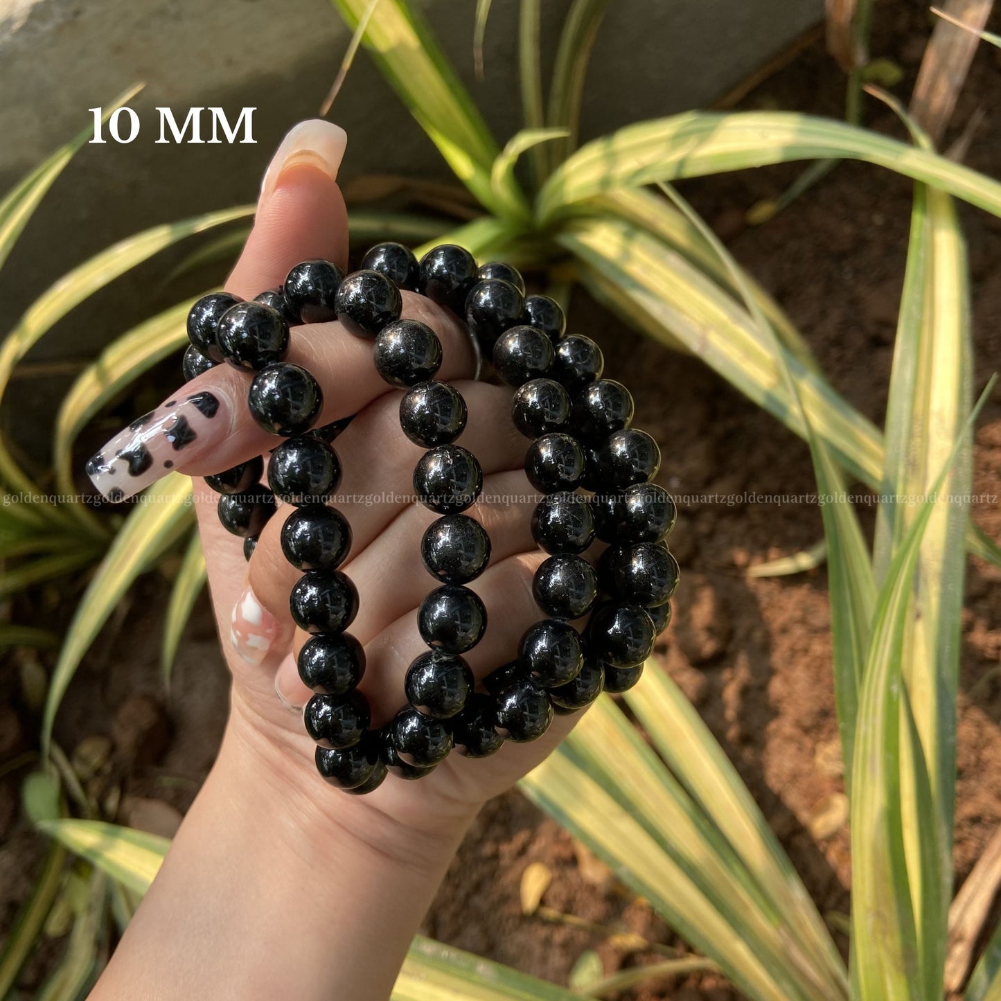 Black Tourmaline Bracelet For Protection