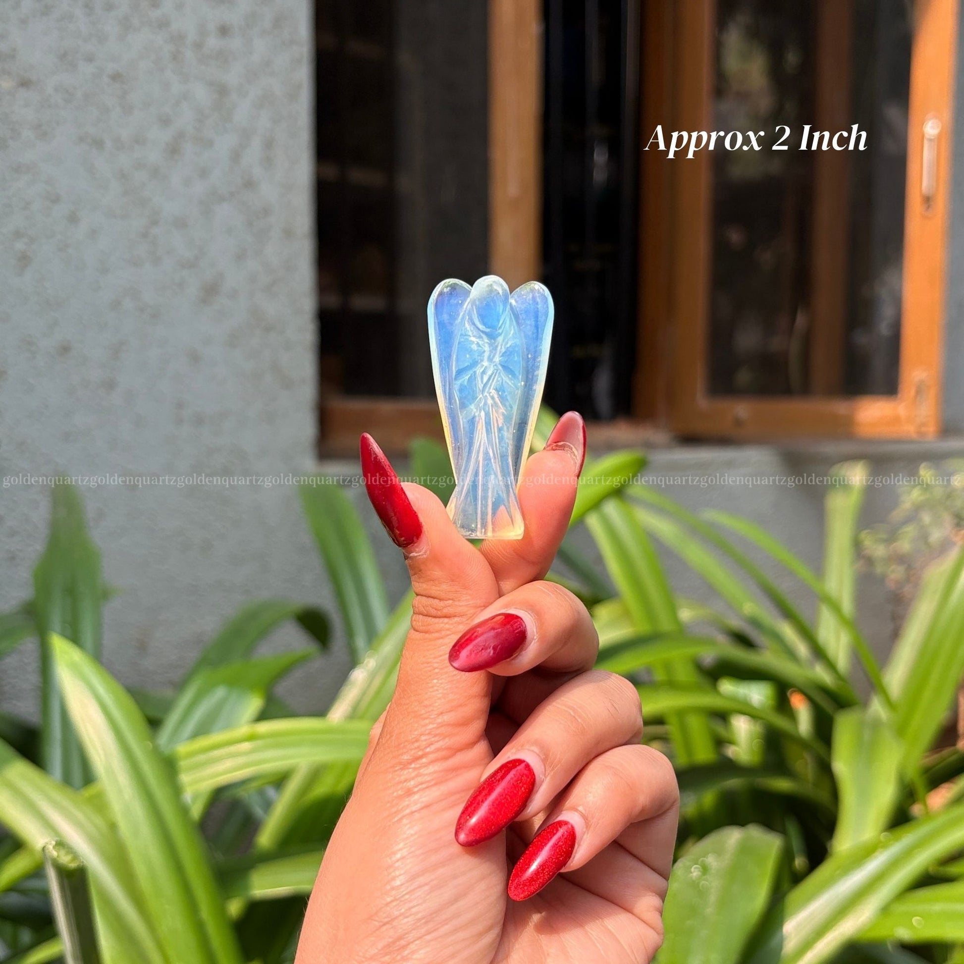 Opalite Angel - Golden Quartz 