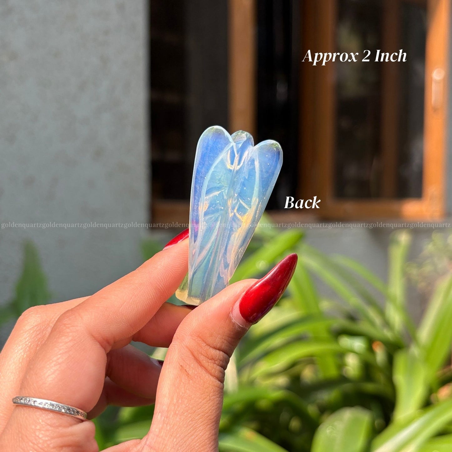 Opalite Angel - Golden Quartz 