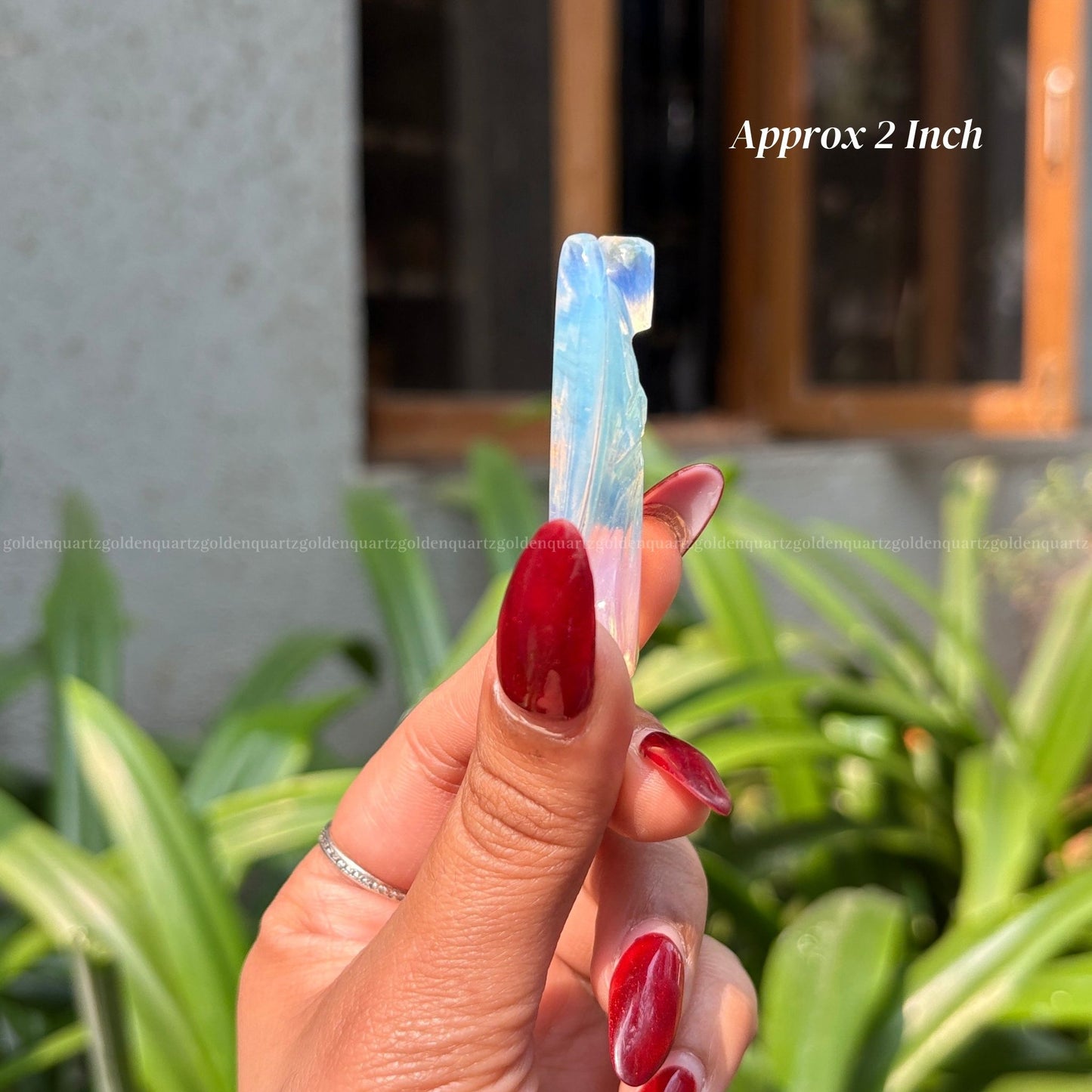 Opalite Angel - Golden Quartz 