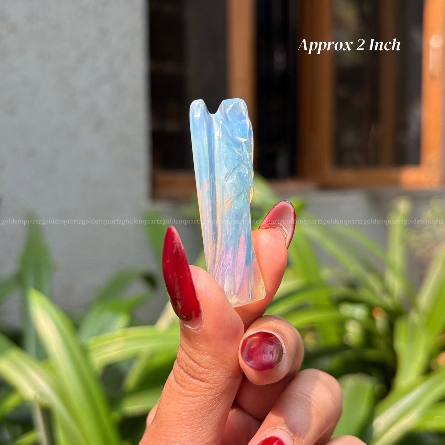 Opalite Angel - Golden Quartz 