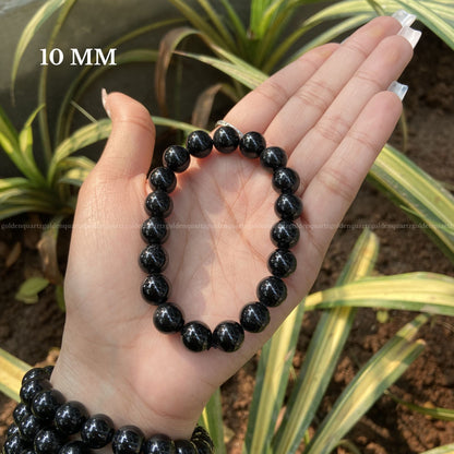 Black Tourmaline Bracelet For Protection