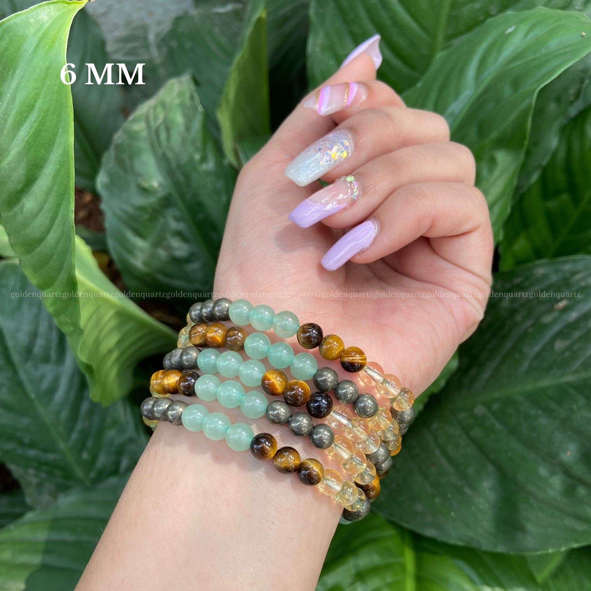 Money Magnet Bracelet - Golden Quartz 