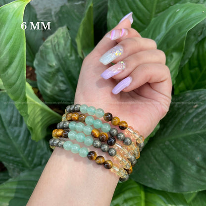Money Magnet Bracelet - Golden Quartz 