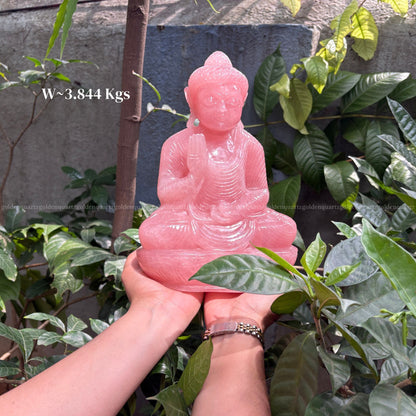 Rose Quartz Buddha – Love, Peace & Emotional Healing