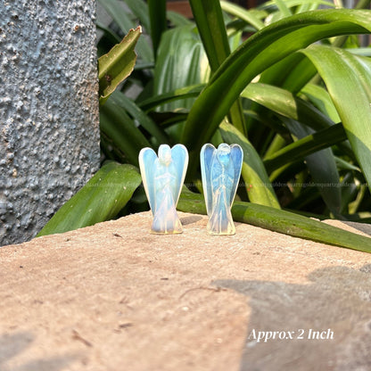 Opalite Angel - Golden Quartz 
