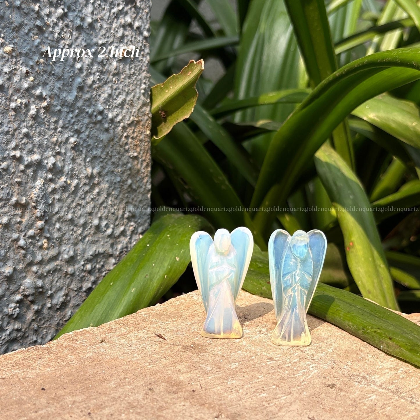 Opalite Angel - Golden Quartz 