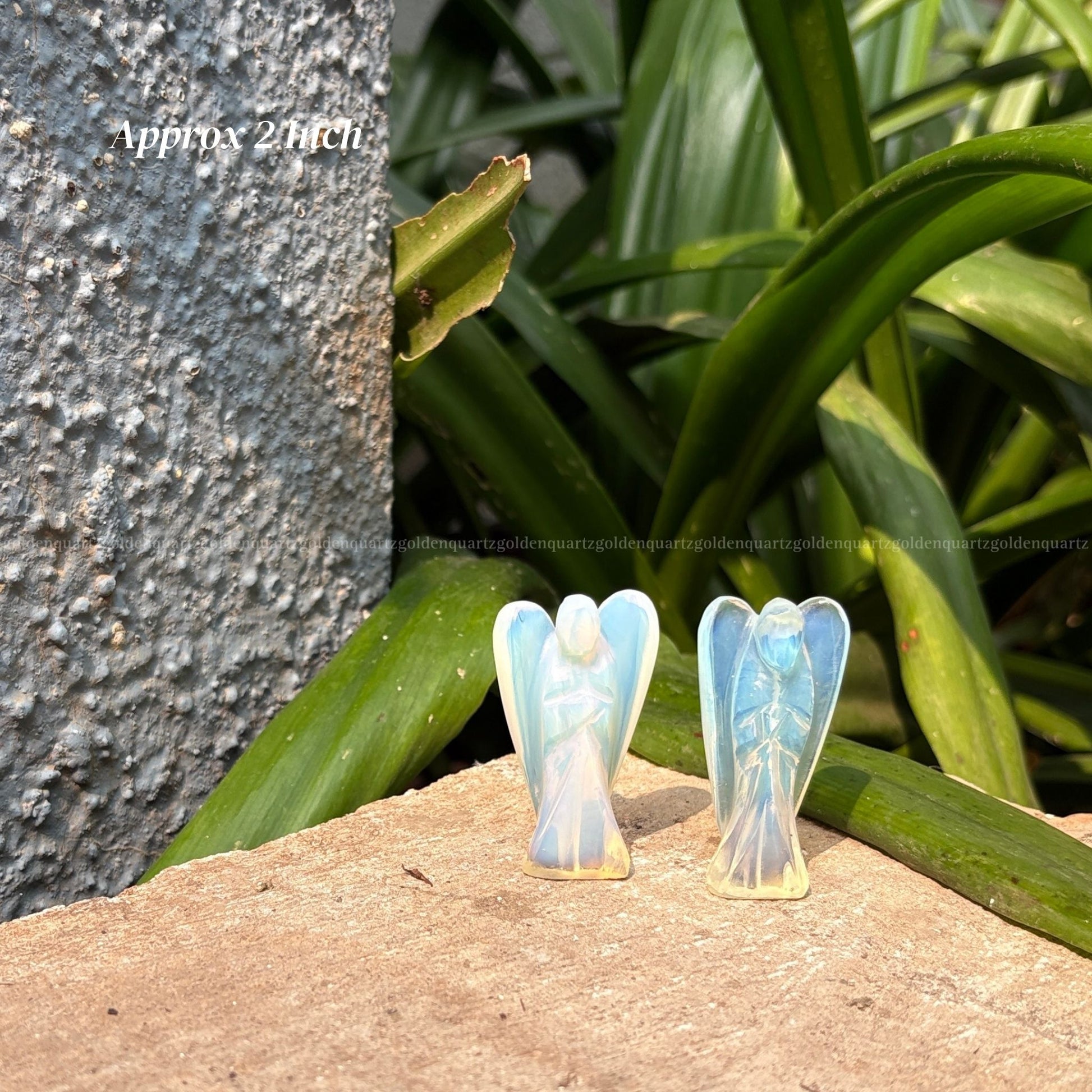 Opalite Angel - Golden Quartz 