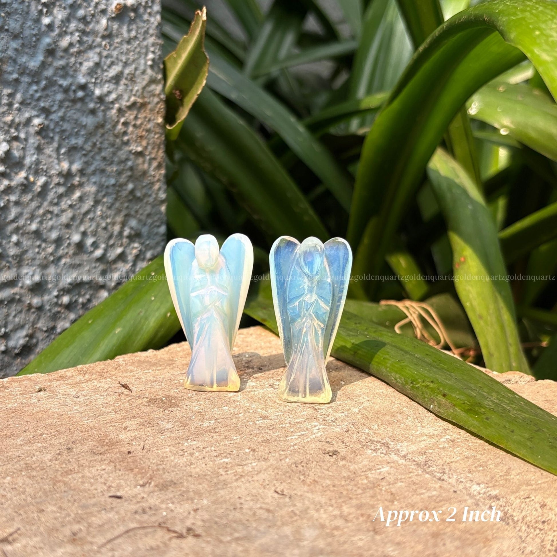 Opalite Angel - Golden Quartz 