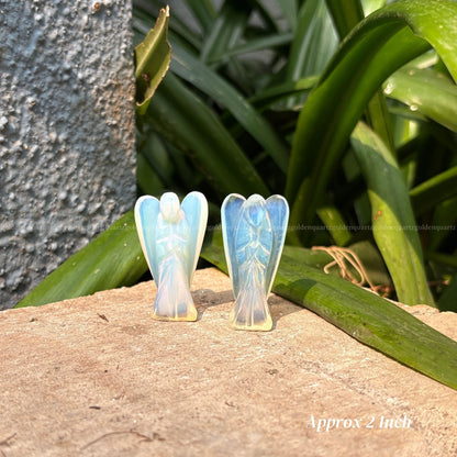Opalite Angel - Golden Quartz 