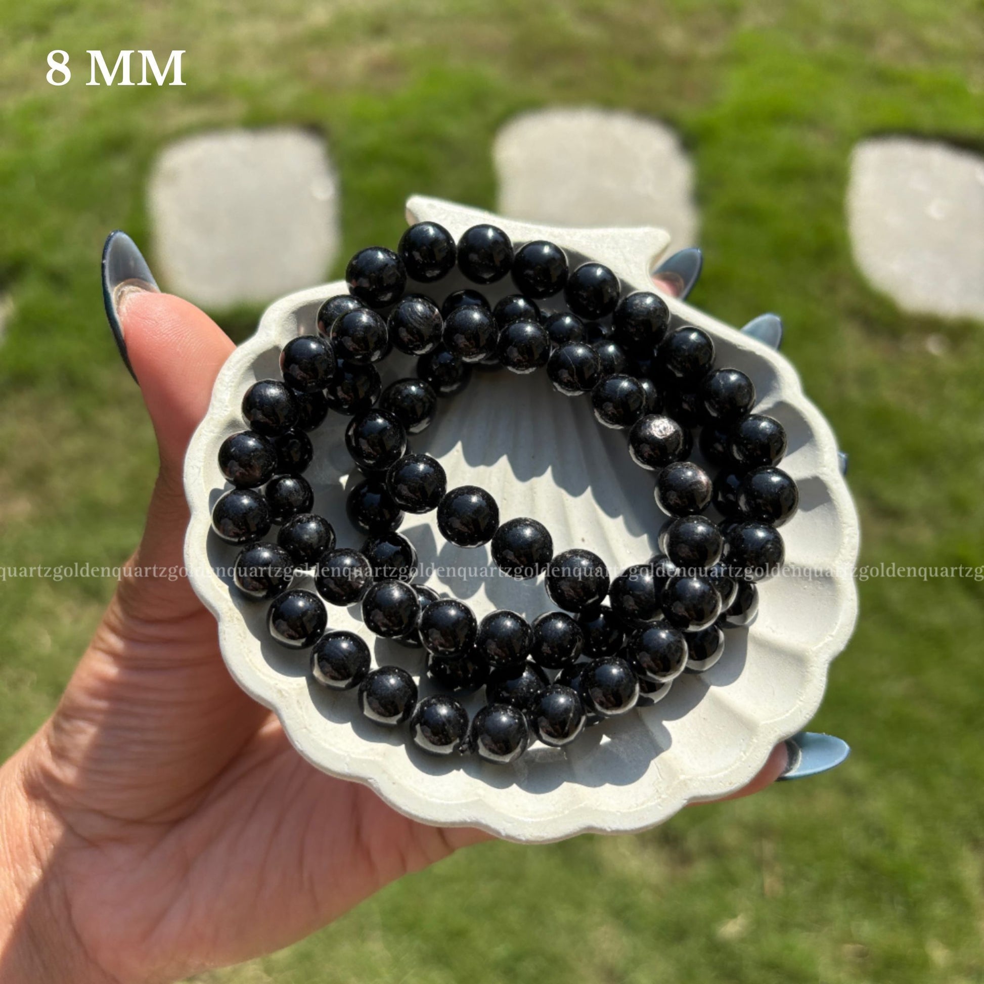 APACHE TEAR BRACELET - Golden Quartz 
