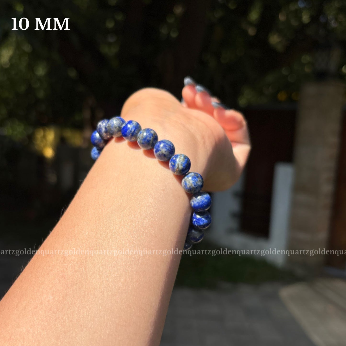 Lapis Lazuli Bracelet - Golden Quartz 