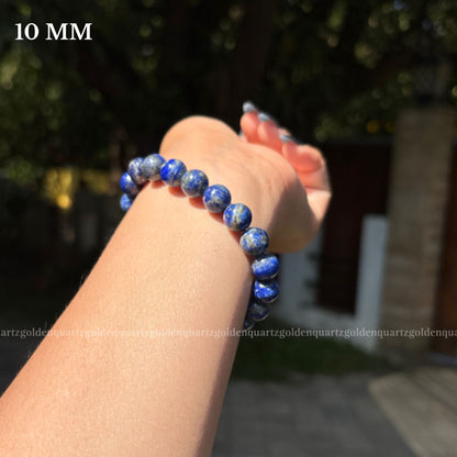 Lapis Lazuli Bracelet - Golden Quartz 