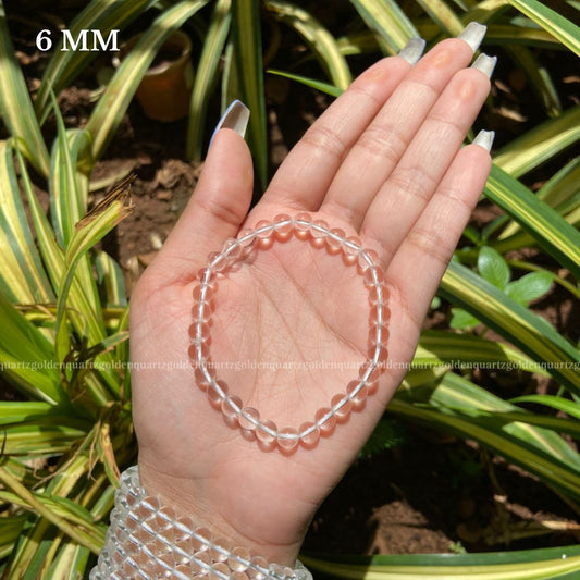 CLEAR QUARTZ BRACELET