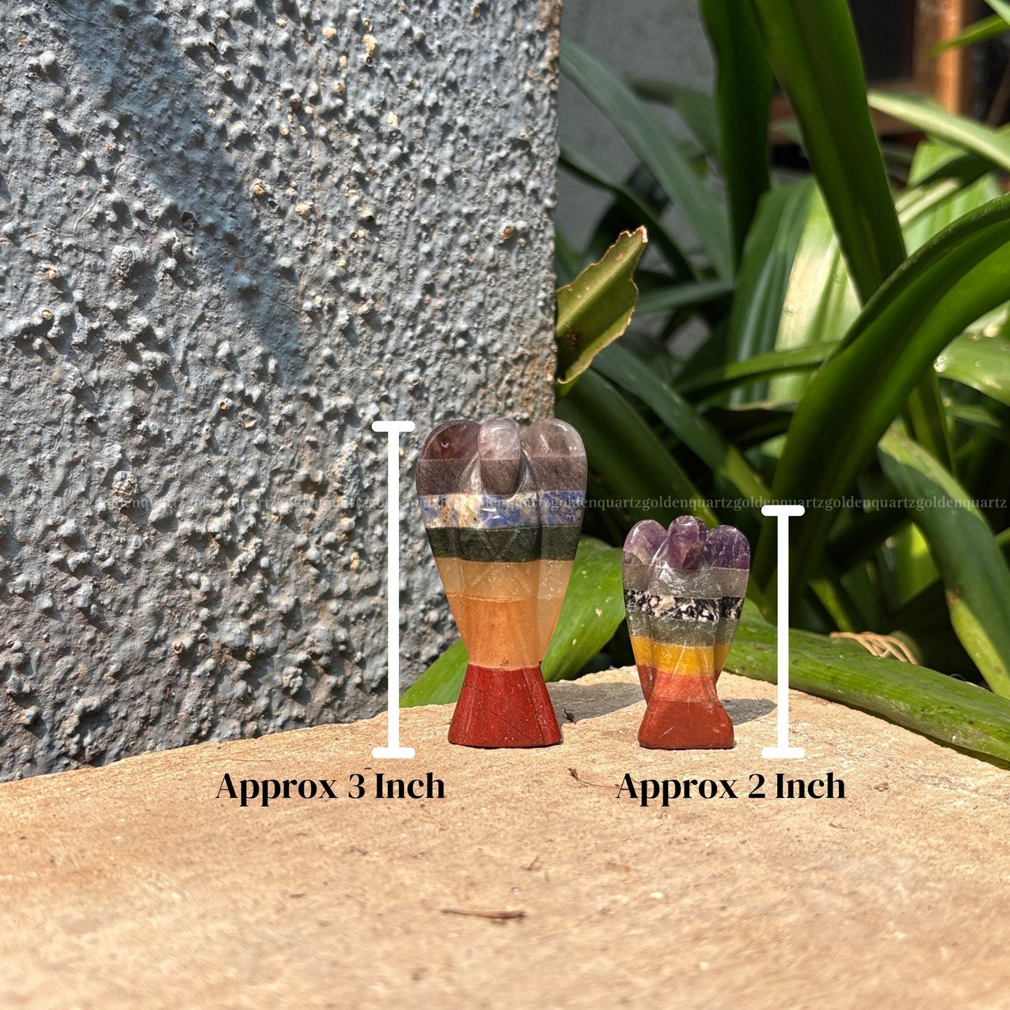 7 Chakra Angel - Golden Quartz 