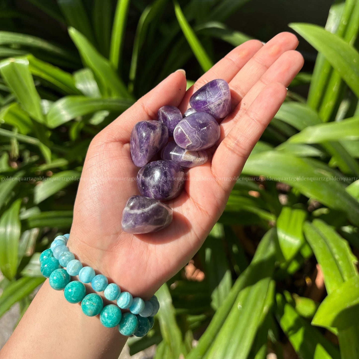 Amethyst Tumbled Stone