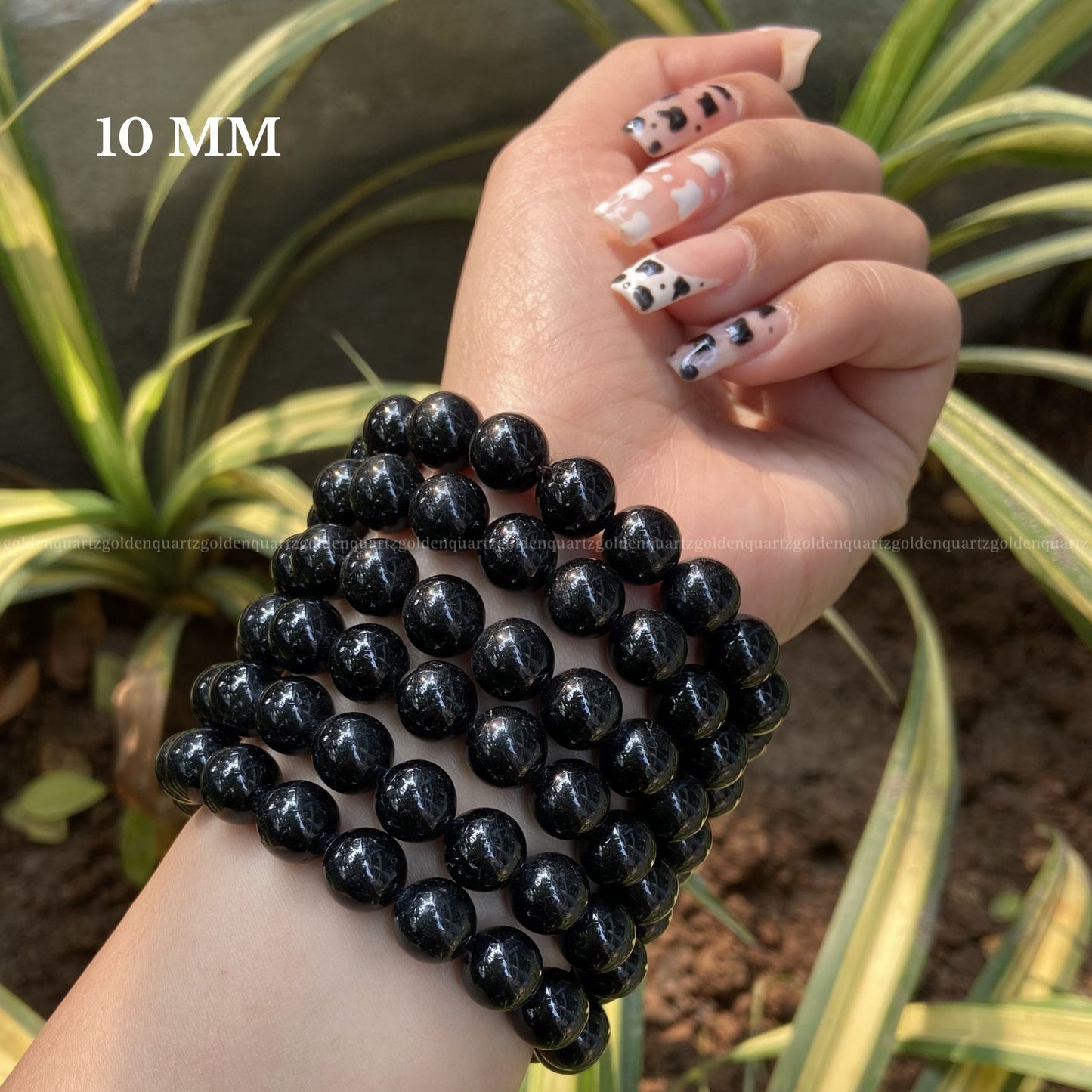 Black Tourmaline Bracelet For Protection