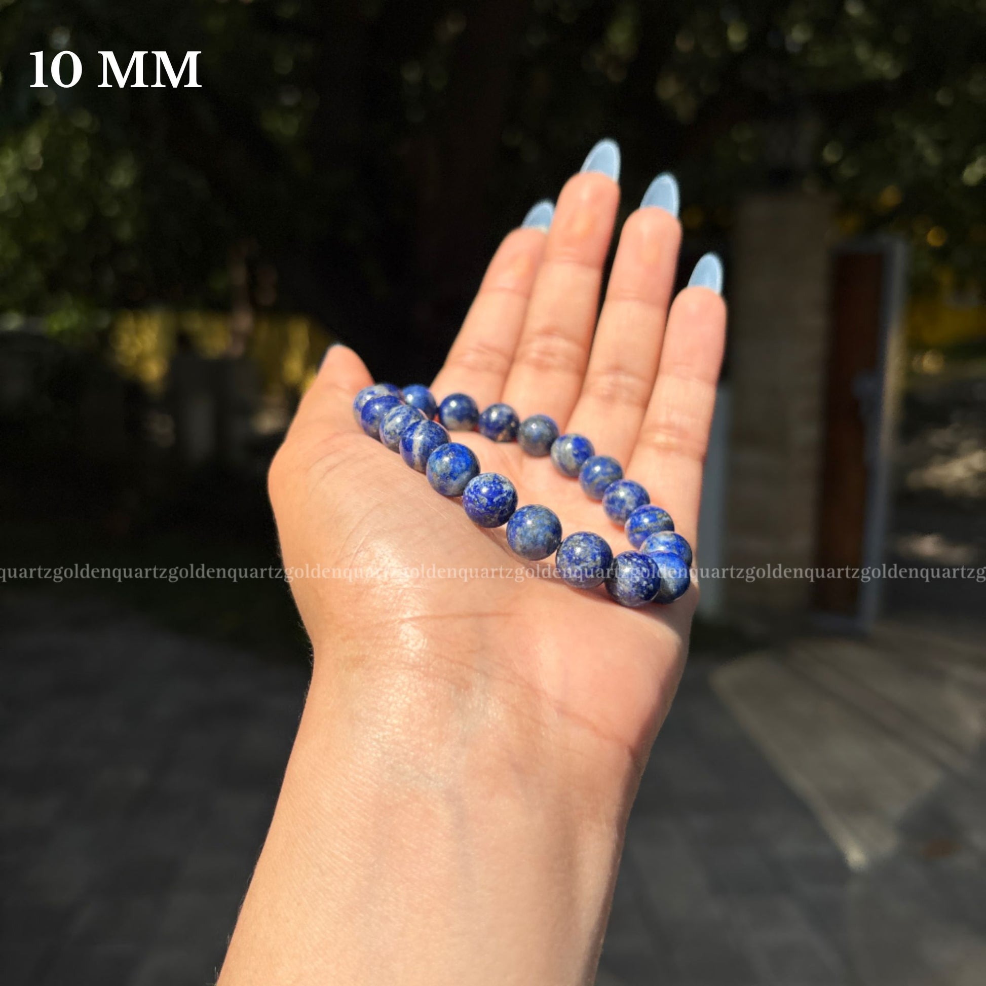 Lapis Lazuli Bracelet - Golden Quartz 