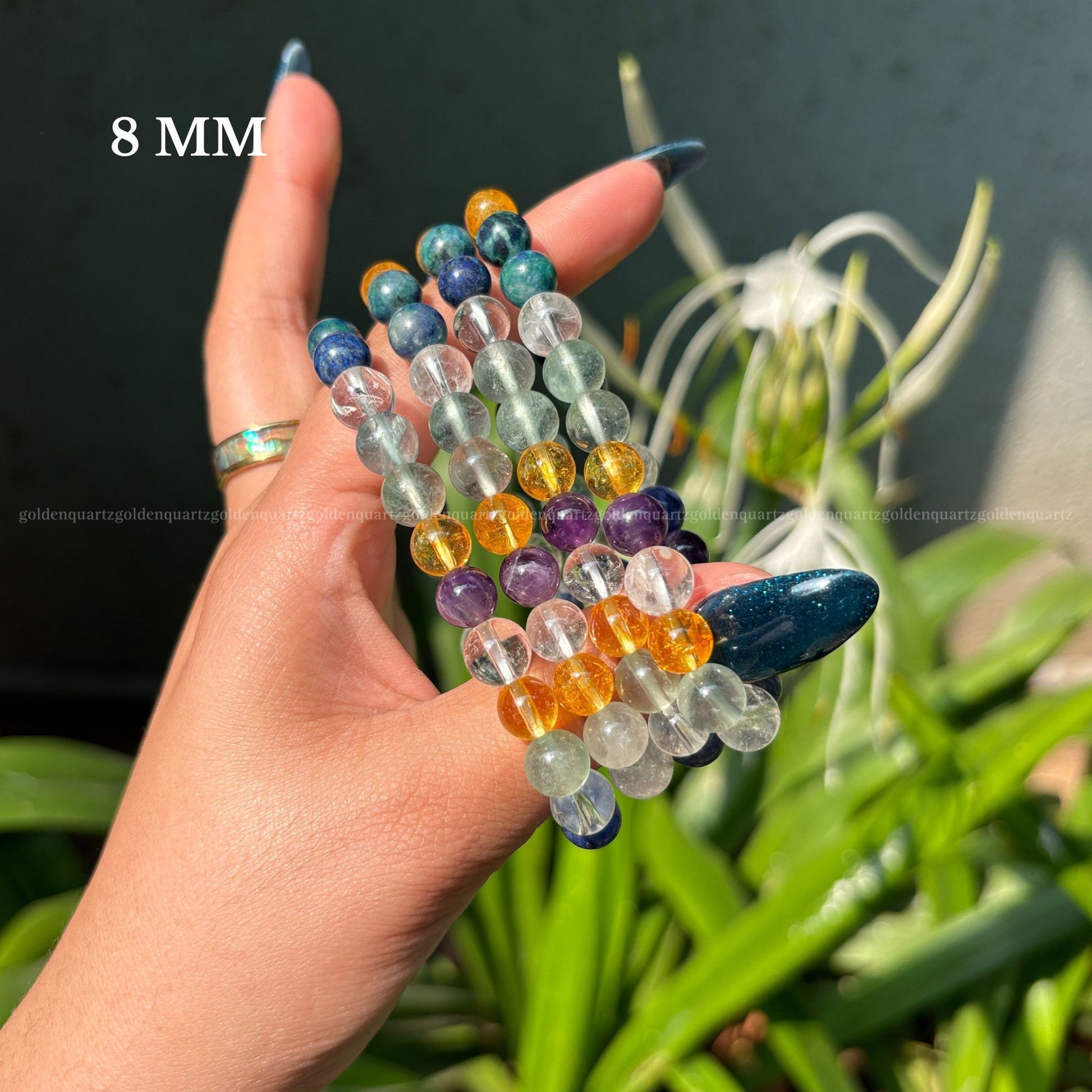 EDUCATION BRACELET FOR STUDIES TO FOCUS & CONCENTRATE - Golden Quartz 