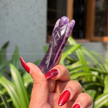 Amethyst Angel - Golden Quartz 