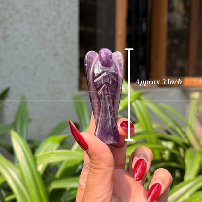 Amethyst Angel - Golden Quartz 