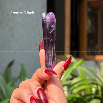 Amethyst Angel - Golden Quartz 