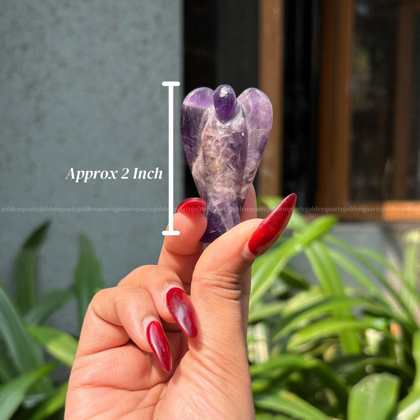 Amethyst Angel - Golden Quartz 