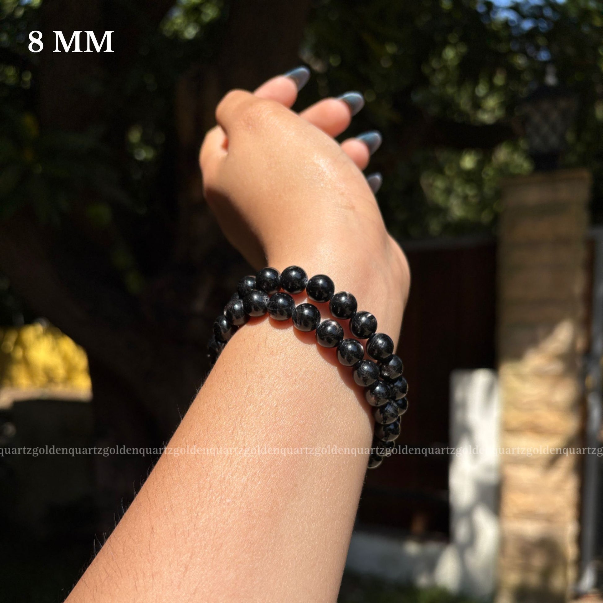 APACHE TEAR BRACELET - Golden Quartz 