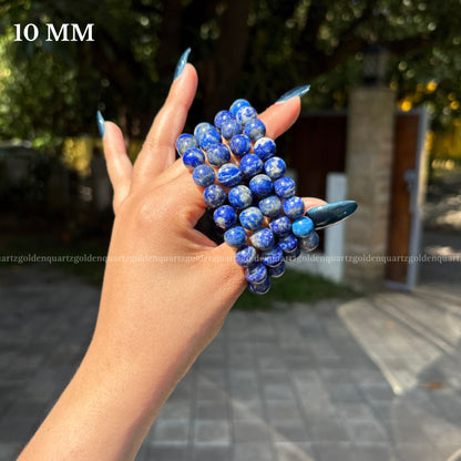Lapis Lazuli Bracelet - Golden Quartz 