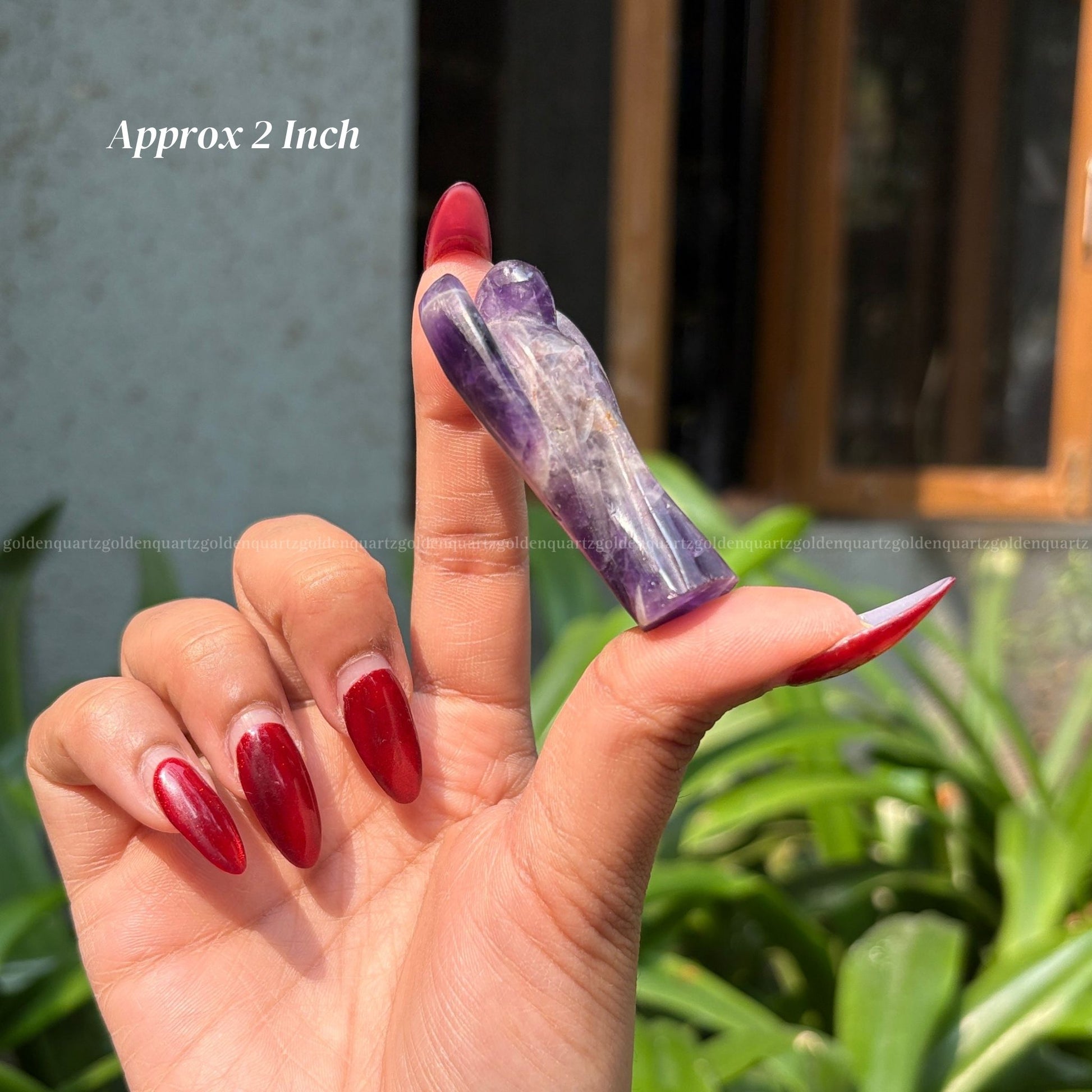 Amethyst Angel - Golden Quartz 