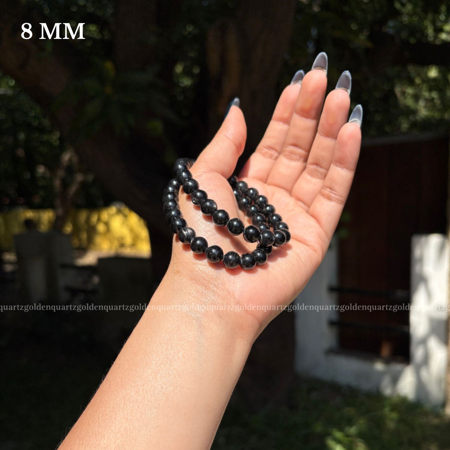 APACHE TEAR BRACELET - Golden Quartz 