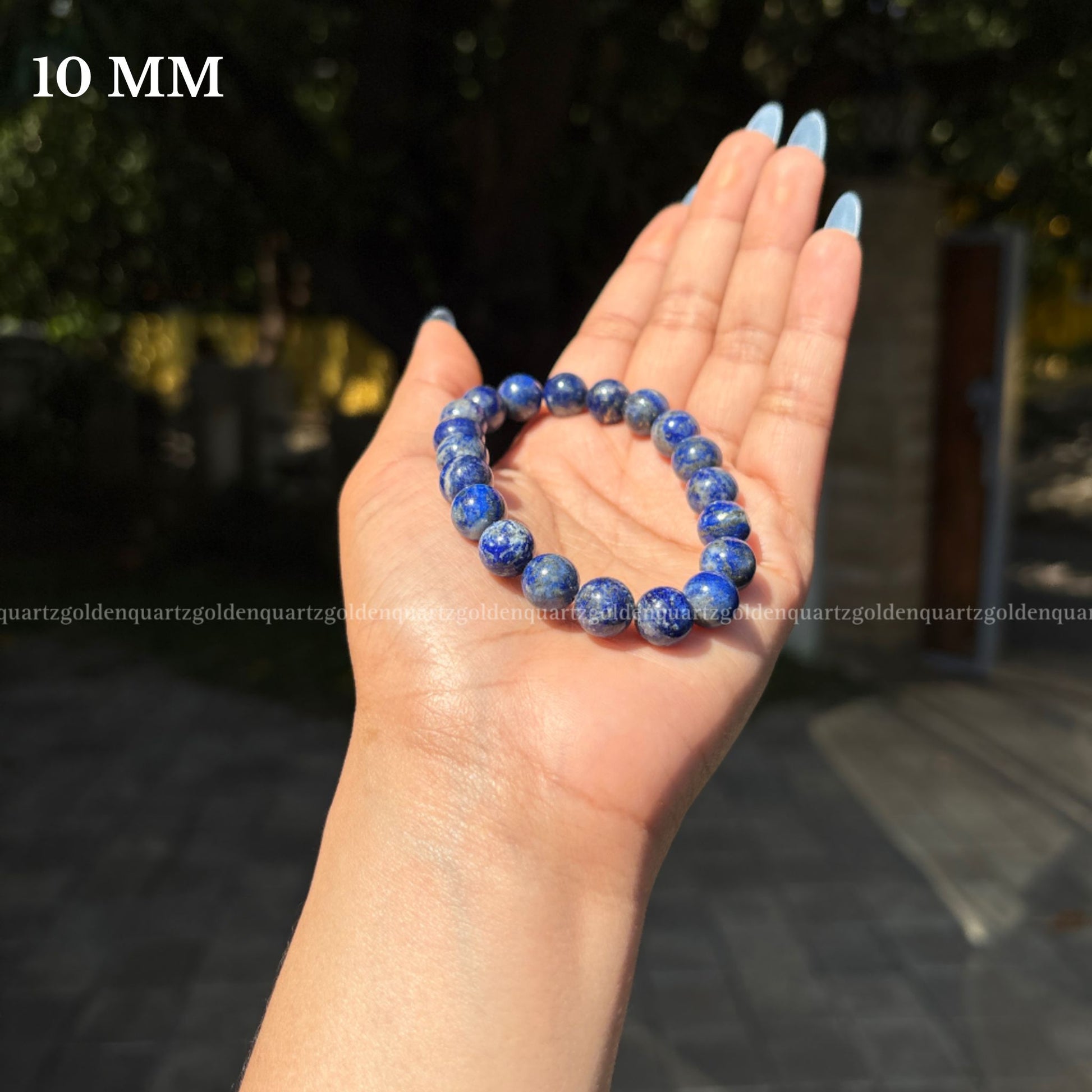 Lapis Lazuli Bracelet - Golden Quartz 
