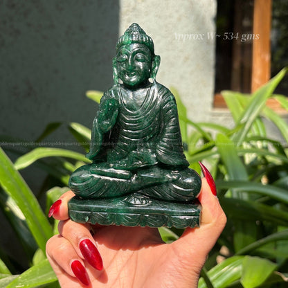 Green Jade Buddha